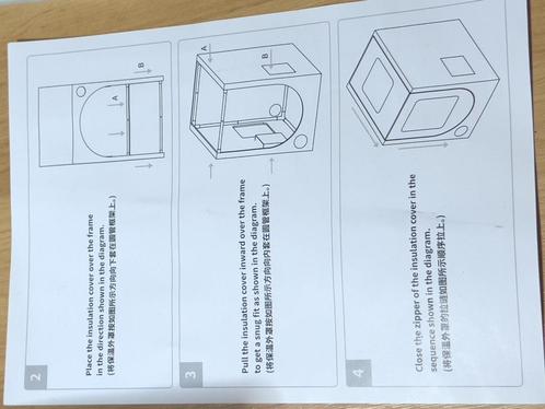 3D Printer Enclosure for Neptune 2/ 2D/ 2S/ 3/ 3 Pro/ 4/ 4 P, Computers en Software, 3D Printers, Nieuw, Ophalen