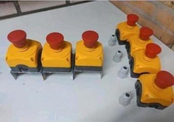 Noodstopschakelaars NIEUW  beschikbaar voor biedingen