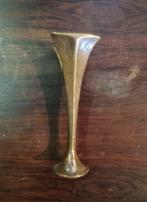 Vintage bronzen kandelaar, Antiek en Kunst, Ophalen of Verzenden, Koper of Brons