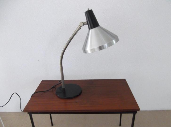 retro / design vintage Hala Zeist tafellamp 60 /70 jaren, Huis en Inrichting, Lampen | Tafellampen, Gebruikt, Minder dan 50 cm