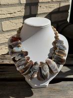 Botswana Agaat , Jaspis ketting, Ophalen of Verzenden, Nieuw