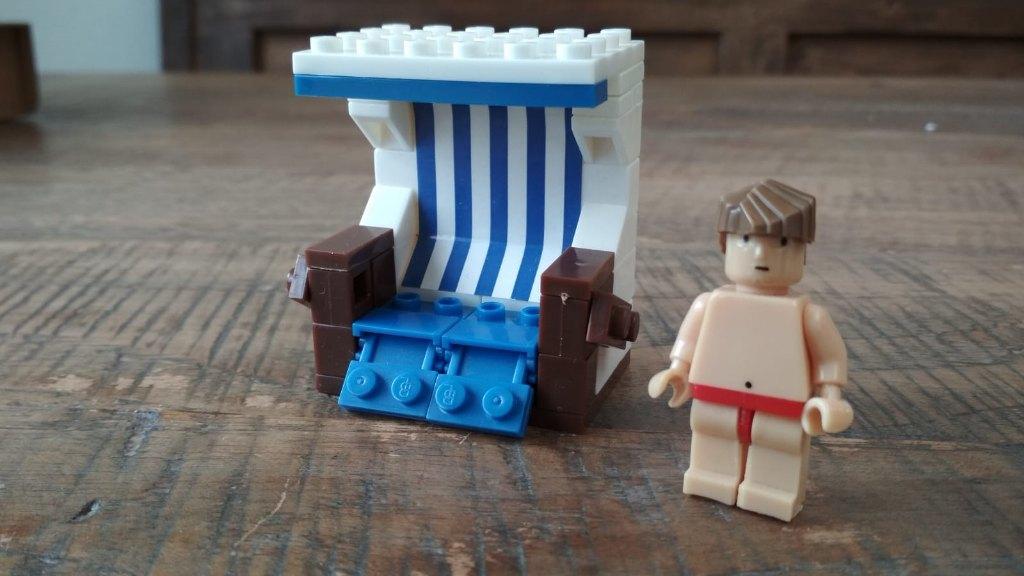 Bouwstenen boot, jetski en strandstoel, Kinderen en Baby's, Speelgoed | Bouwstenen, Zo goed als nieuw, Overige merken, Ophalen