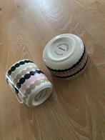 Marimekko mok en kom Siirtolapuutarha nieuw roze, Overige materialen, Verzenden, Nieuw, Overige stijlen