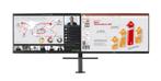 LG 27QP88DP-BS dual monitor set (op één voet/ standaard), Computers en Software, Monitoren, Ophalen, 68,6 cm (27 inch), Zo goed als nieuw