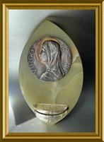 Antiek onyx wijwatervaatje Virgo Virginum, Ophalen of Verzenden