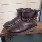 ECHT LEER - originele UGG'S - maat 39, UGG, Bruin, Ophalen of Verzenden, Gedragen
