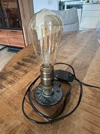 Vintage tafellampje ‘USA 1914’, Huis en Inrichting, Lampen | Tafellampen, Ophalen of Verzenden, Zo goed als nieuw, Minder dan 50 cm