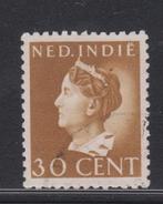 K039 ned indie 1941 wilhelmina 30 cent gestempeld 279, Postzegels en Munten, Postzegels | Nederlands-Indië en Nieuw-Guinea, Ophalen of Verzenden