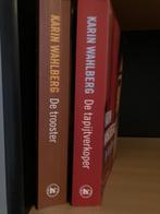 2 spannende thrillers van Karin Wahlberg, Ophalen of Verzenden, Zo goed als nieuw, Nederland