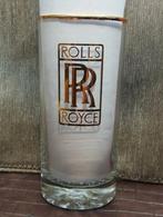 Rolls Royce zeldzaam vintage glas in verguld, Verzamelen, Glas en Borrelglaasjes, Ophalen of Verzenden, Zo goed als nieuw