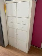 Witte vakken kast -Kallax Ikea, Huis en Inrichting, Ophalen, 100 tot 150 cm, 50 tot 100 cm, Zo goed als nieuw
