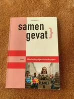 Te koop: Samengevat Maatschappijwetenschappen VWO, Ophalen of Verzenden, Gelezen, VWO, Overige vakken