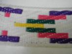 Zolderopruiming--leuk geweven band-4 cm br-, Ophalen of Verzenden, Nieuw, Lint, Band of Elastiek