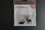 stempels herten/ rendieren Nellie's choice, Ophalen of Verzenden, Gebruikt, Clearstamp