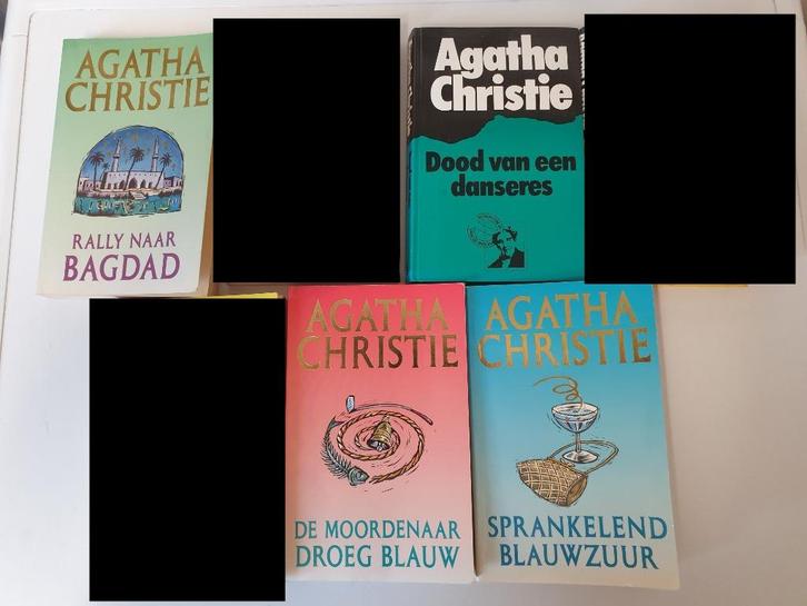 Diverse boekjes Agatha Christie - Detectives, Boeken, Detectives, Gelezen, Ophalen of Verzenden