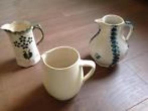 te koop enige grote melkkannen, 2 voorraadpotten en schalen, Antiek en Kunst, Antiek | Servies los, Ophalen of Verzenden