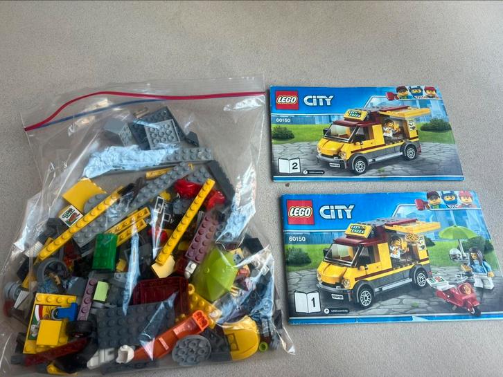 Lego Pizzabestelbus 60150, Kinderen en Baby's, Speelgoed | Duplo en Lego, Zo goed als nieuw, Lego, Complete set, Ophalen of Verzenden