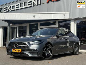 Mercedes-Benz C-klasse 200 AMG Line | Burmester | HUD | Pano beschikbaar voor biedingen