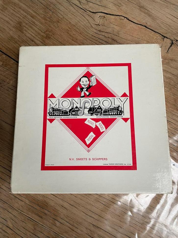 Vintage Monopoly bordspel leuk voor 5-12, Hobby en Vrije tijd, Gezelschapsspellen | Bordspellen, Gebruikt, Drie of vier spelers