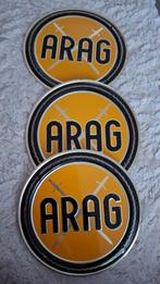 ARAG Reclamebord Rechtsbijstand 3x, Ophalen of Verzenden, Reclamebord