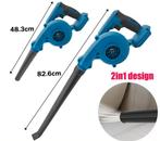 Bladblazer lange nozzle, passend voor Makita 18 volt accus., MAKITA, Nieuw, Ophalen of Verzenden, Accu