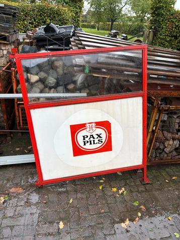 Terrasafscherming Pax Pils Reclame beschikbaar voor biedingen
