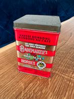 Rademakers Haagsche Hopjes rood - gouden blik 7,5 x 7,5x11cm, Verzamelen, Blikken, Ophalen of Verzenden, Gebruikt, Overige