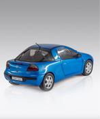 Opel Tigra A 1998 blauw schaal 1/24 Coches OPEL, Verzenden, Nieuw, Auto, Overige merken