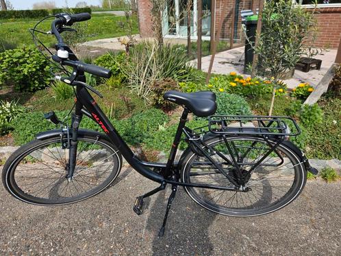 Altec Verona framemaat 49 28 inch mat zwart, Fietsen en Brommers, Fietsen | Dames | Damesfietsen, Gebruikt, Overige merken, (Extra) lage instap