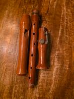 König tenor blokfluit, Muziek en Instrumenten, Ophalen of Verzenden, Gebruikt