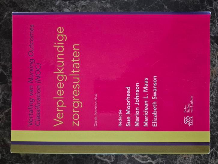 Sue Moorhead - Verpleegkundige zorgresultaten, Boeken, Wetenschap, Zo goed als nieuw, Ophalen of Verzenden