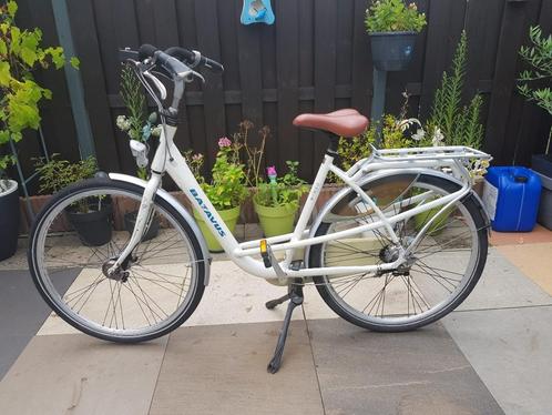 Moederfiets Batavus Mambo Deluxe, Fietsen en Brommers, Fietsen | Dames | Moederfietsen, Gebruikt, Batavus, 53 tot 56 cm, Dubbele standaard