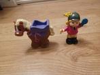 Fisher Price Little People - Ruiter en paard, Ophalen of Verzenden, Zo goed als nieuw