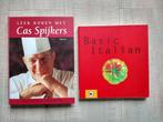 2 basiskookboeken, Nederlands en Italiaans, Boeken, Ophalen of Verzenden, Zo goed als nieuw, Italië