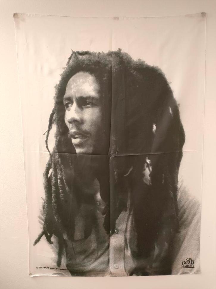 Bob Marley Vlag, Diversen, Vlaggen en Wimpels, Zo goed als nieuw, Ophalen of Verzenden