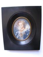 MINIATUUR HAND GESCHILDERD JACQUELINE de CAESTRE ;  60 ,-, Verzenden