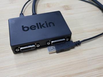 Belkin HDMI naar 2x DVI-D - Show beschikbaar voor biedingen