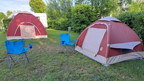 Karsten, set van 2 tenten, koppeltent, familie-tent, Caravans en Kamperen, Tenten, tot en met 6, Zo goed als nieuw, Ophalen
