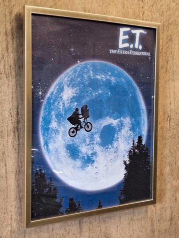 Filmposter E.T. canvasdoek ingelijst nieuw beschikbaar voor biedingen