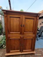 Grenen computerkast, Huis en Inrichting, Ophalen, Gebruikt, 70 tot 120 cm, 120 tot 170 cm