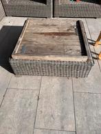 Hocker/tafel loungeset royal life style, Tuin en Terras, Tuinsets en Loungesets, Ophalen, Zo goed als nieuw, Hocker