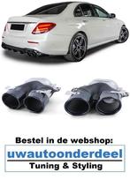 Uitlaat Sierstuk Zwart Geschikt voor Mercedes E Klasse W213, Verzenden, Automotive Parts, A.parts@hotmail.nl, Trasmolenlaan 12 3447 GZ Woerden