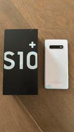 Samsung s10 plus parelmoer wit ONLINE BOD PLAATSEN AUB, Ophalen, Gebruikt, Wit, Galaxy S10