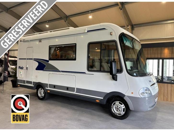 Niesmann+Bischoff Flair 6100I Airco Fiat Ducato 2.8IJTD, Caravans en Kamperen, Campers, Bedrijf, tot en met 3, Integraal, Niesmann+Bischoff