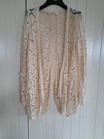 Cremekleurig gehaakt vest van Zara, mt.M, Verzenden