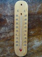 Thermometer vintage houten thermometer nieuwe thermometer, Binnenthermometer, Ophalen of Verzenden, Zo goed als nieuw