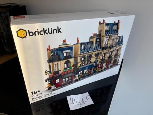 LEGO Bricklink Designer - Set 910032 - Parijse straat, Kinderen en Baby's, Speelgoed | Duplo en Lego, Nieuw, Lego, Complete set