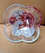 Walther glas schaal met lelies, Antiek en Kunst, Antiek | Glas en Kristal, Ophalen of Verzenden