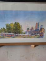 Schilderij Hofvijver Den Haag - Gesigneerd, Ophalen of Verzenden