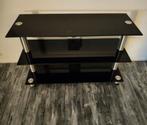 Tv Meubel, Huis en Inrichting, Gebruikt, 100 tot 150 cm, Glas, Minder dan 100 cm